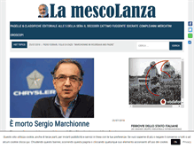 Tablet Screenshot of lamescolanza.com